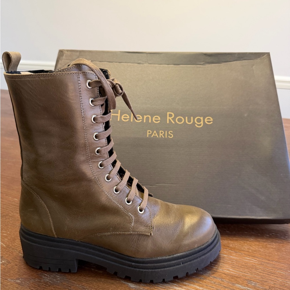 Women's Helene Rogue Nappa Kaki Boots